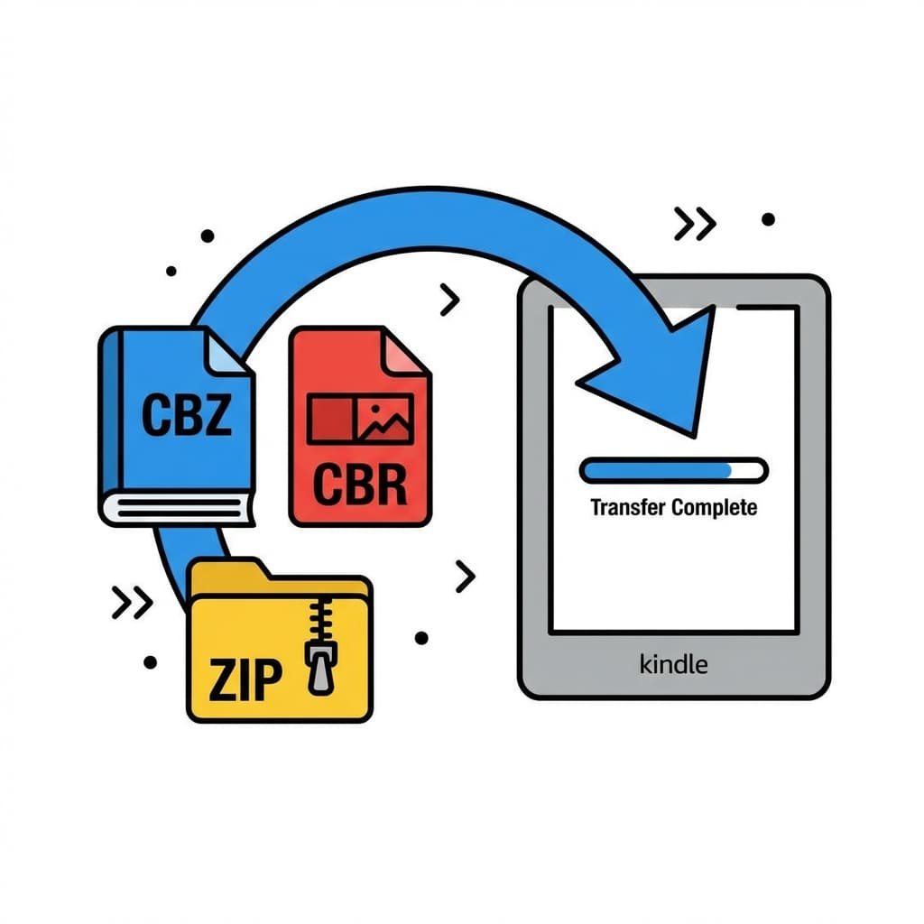 How to Read CBZ/CBR Files on Kindle in 2025