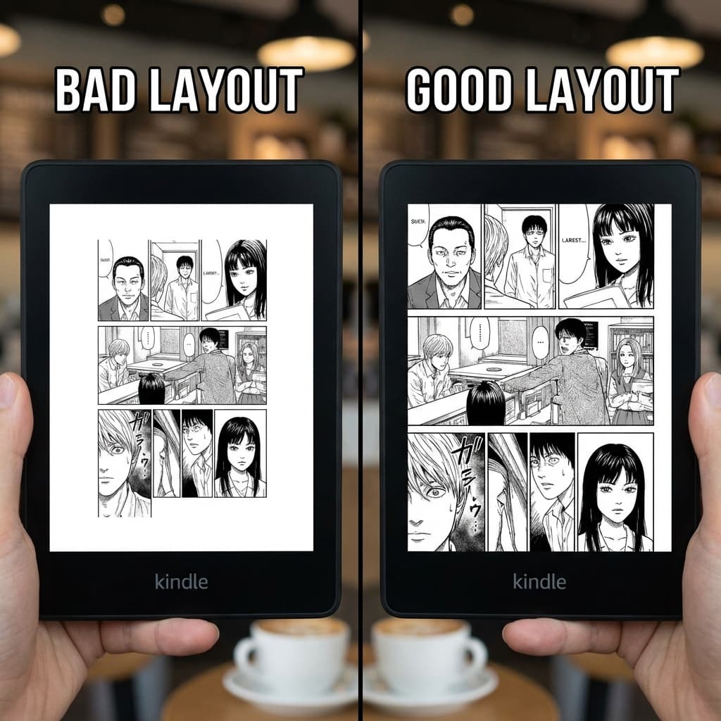 How to Fix 'Manga Not Full Screen' on Kindle (White Margins)