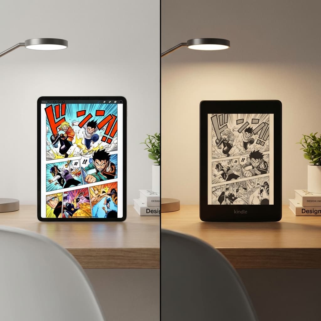 Kindle vs. iPad for Manga: Which is Better? (2025 comparison)