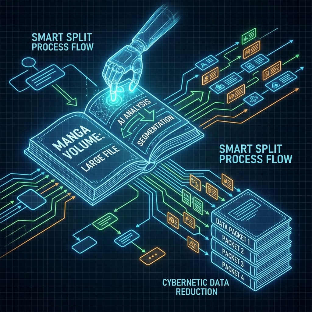 How MangaSendr’s 'Smart Split' Algorithm Works