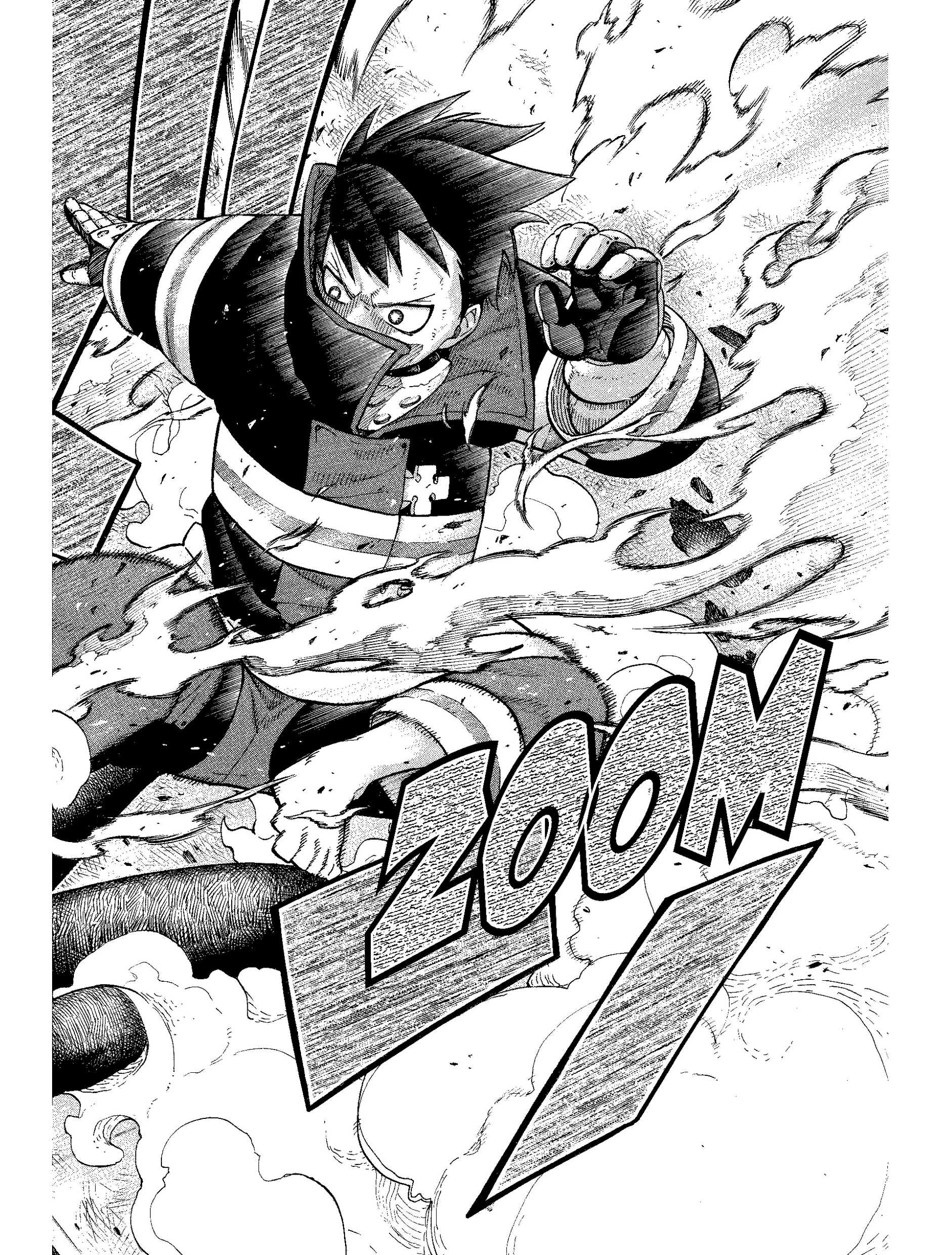 Page 92 of Fire Force volume 1 as MangaSendr builds it for the Kindle Scribe, filling the screen